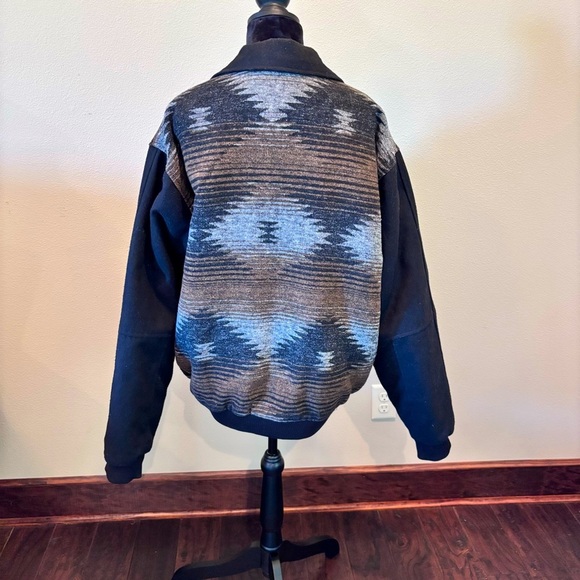 Cripple Creek Men's Aztec Print Coat,XL, Chores Western Rodeo Farm Ranch Work - Picture 14 of 15